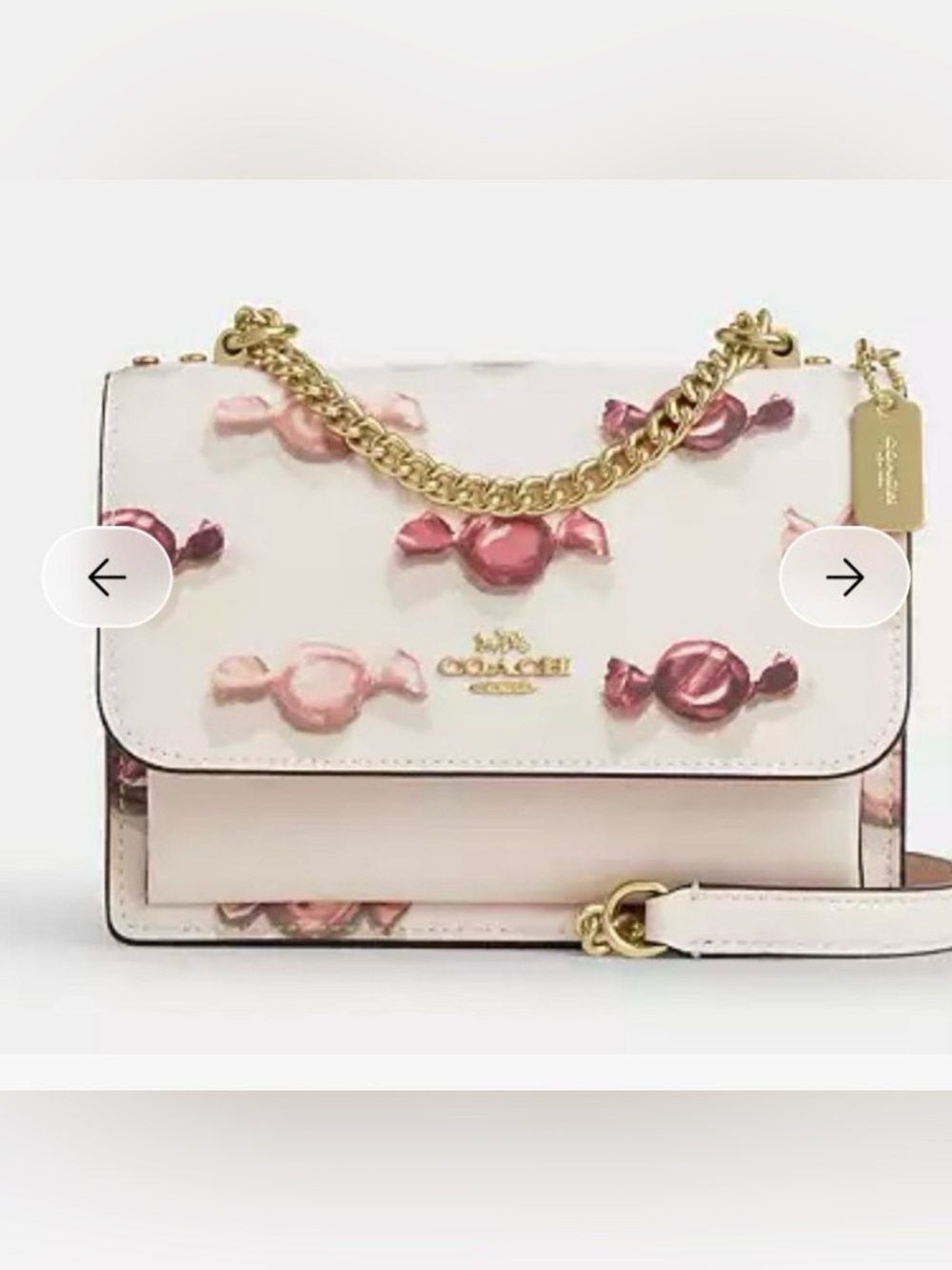 Coach Small Klare Crossbody with Candy Print-CBD09